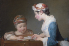 Jean Siméon Chardin - The Young Schoolmistress